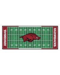 Arkansas Razorbacks Field Runner Rug by   