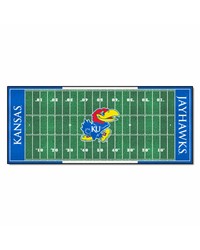 Kansas Jayhawks Field Runner Rug by   