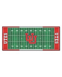 Utah Utes Football Field Runner by   