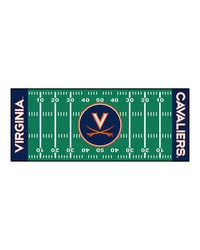 Virginia Cavaliers Field Runner Rug by  Stout Wallpaper 