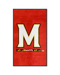 Maryland 3X5 HighTraffic Mat with Durable Rubber Backing  Portrait Orientation Red by   