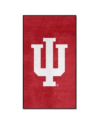 Indiana 3X5 HighTraffic Mat with Durable Rubber Backing  Portrait Orientation Crimson by   