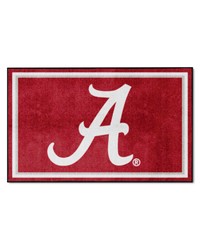 Alabama Crimson Tide 4x6 Rug by   