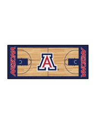 Arizona Wildcats Court Runner Rug by   