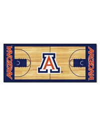 Arizona Wildcats Court Runner Rug by   