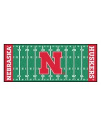 Nebraska Cornhuskers Field Runner Rug by   