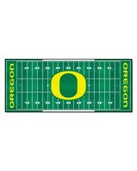 Oregon Ducks Football Field Runner by   