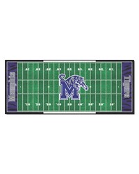 Memphis Tigers Football Field Runner by   