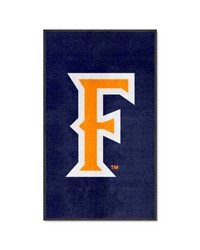 Cal State Fullerton Titans 3x5 Logo Mat Portrait by  Fairwinds Studio 