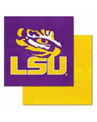 LSU Tigers Team Carpet Tiles by   