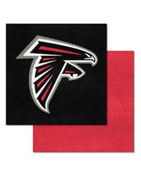 Atlanta Falcons Team Carpet Tiles by   