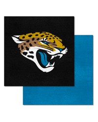 NFL Jacksonville Jaguars Carpet Tiles 18x18 tiles by   