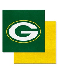 Green Bay Packers Team Carpet Tiles by   