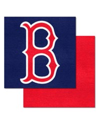 Boston Red Sox Team Carpet Tiles by   
