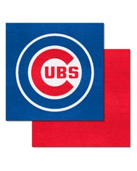 Chicago Cubs Team Carpet Tiles by  Premier Prints 