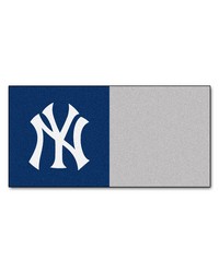 MLB New York Yankees Carpet Tiles 18x18 tiles by   