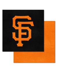 San Francisco Giants Team Carpet Tiles by   