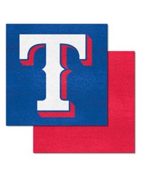 Texas Rangers Team Carpet Tiles by  Fairwinds Studio 