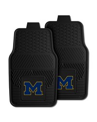 Michigan Heavy Duty 2Piece Vinyl Car Mats 18x27 by   