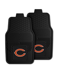 Chicago Bears 2-pc Vinyl Car Mat Set by   
