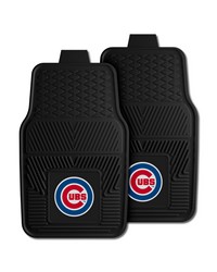 Chicago Cubs 2-pc Vinyl Car Mat Set by  Premier Prints 