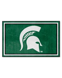Michigan State Spartans 4x6 Rug by   
