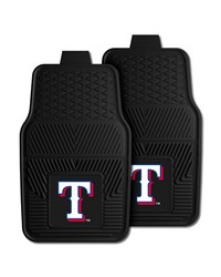 Texas Rangers 2-pc Vinyl Car Mat Set by  Fairwinds Studio 