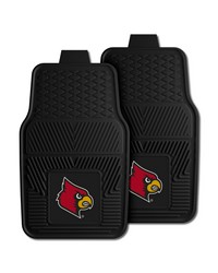 Louisville Heavy Duty 2Piece Vinyl Car Mats 18x27 by   