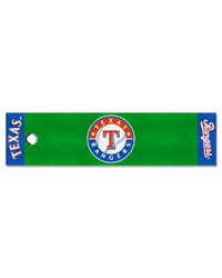 Texas Rangers Putting Green Mat by  Fairwinds Studio 