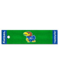 Kansas Jayhawks Putting Green Mat by   
