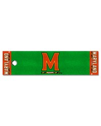 Maryland Terrapins Putting Green Mat by   