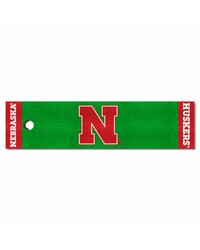 Nebraska Cornhuskers Putting Green Mat by   