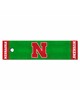 Fan Mats LLC Nebraska Cornhuskers Putting Green Mat Green