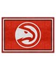 Fan Mats  LLC Atlanta Hawks 5x8 Rug Red