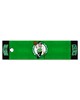 Fan Mats  LLC Boston Celtics Putting Green Mat Green