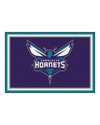 NBA Charlotte Hornets 5x8 Rug by   