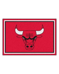 NBA Chicago Bulls Rug 5x8 60x92 by   