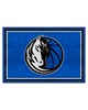 Fan Mats LLC Dallas Mavericks 5x8 Rug Royal