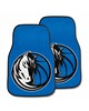 Fan Mats LLC Dallas Mavericks 2-pc Carpet Car Mat Set Royal