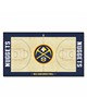 Fan Mats LLC Denver Nuggets NBA Court Large Runner Blue