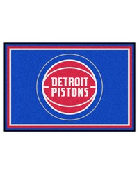 NBA Detroit Pistons Rug 5x8 60x92 by   