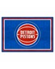 Fan Mats LLC Detroit Pistons 5x8 Rug Royal