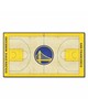 Fan Mats LLC Golden State Warriors NBA Court Large Runner Yellow