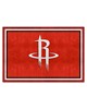 Fan Mats  LLC Houston Rockets 5x8 Rug Red