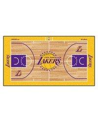 NBA Los Angeles Lakers Large Court Runner 29.5x54 by   