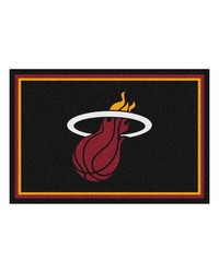 NBA Miami Heat Rug 5x8 60x92 by   