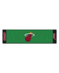NBA Miami Heat Putting Green Runner by   
