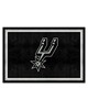 Fan Mats LLC San Antonio Spurs 5x8 Rug Black