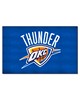 Fan Mats  LLC Oklahoma City Thunder Ulti-Mat Blue