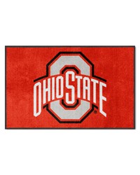 Ohio State4X6 HighTraffic Mat with Durable Rubber Backing  Landscape Orientation Red by   
